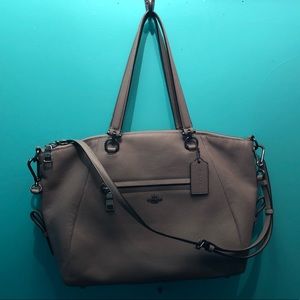 Coach Large Prairie Satchel in pebbled leather